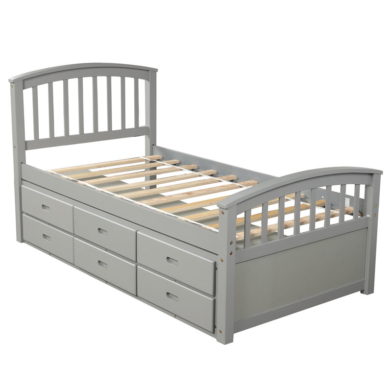Hingham Twin Drawer Standard, Gray