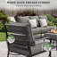Ensemble de conversation de patio pour 7 personnes avec coussin Vanourgen-289765407