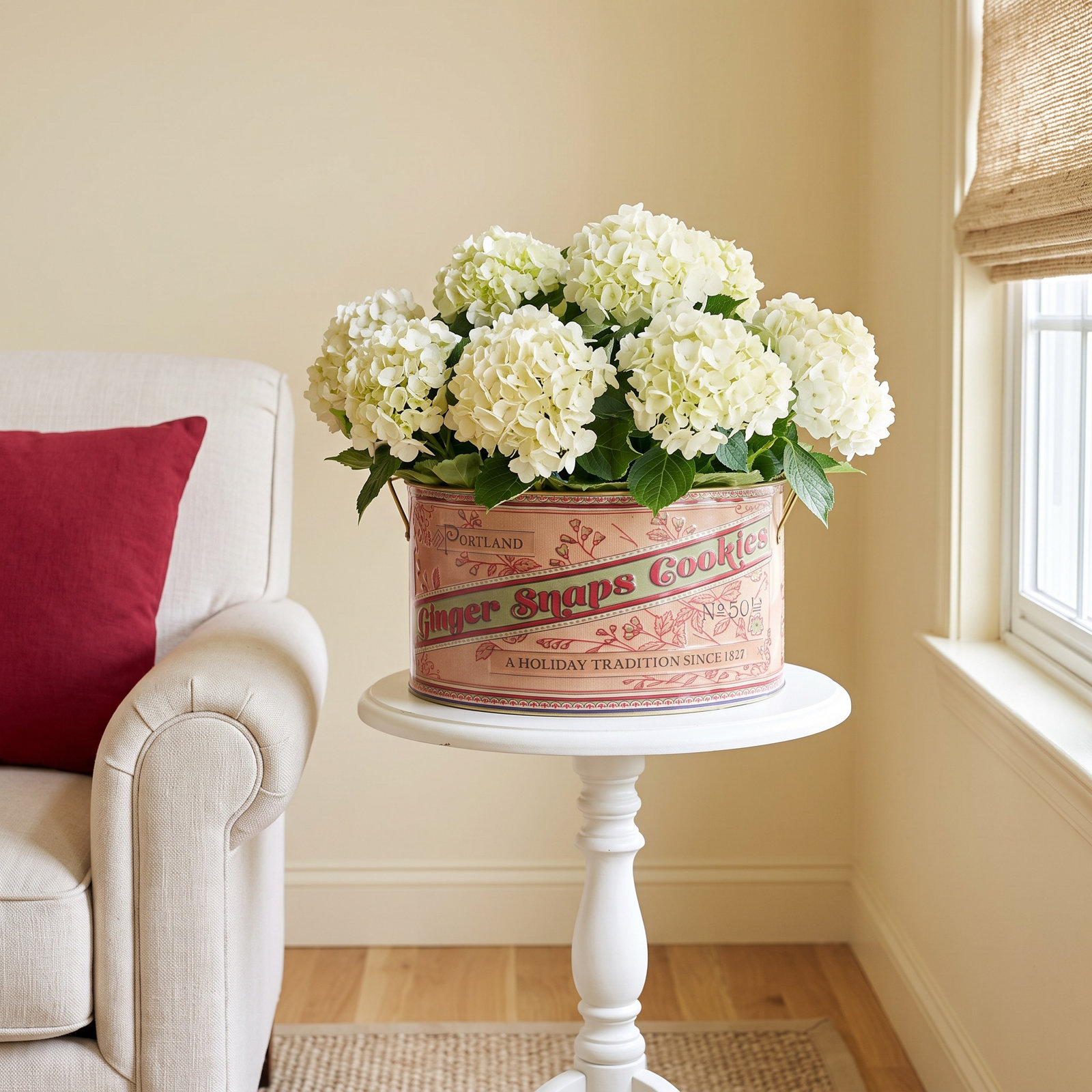 Metal Pot Planter
