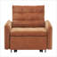 Fauteuil-lit 3 en 1 avec méridienne escamotable extra longue 80 po-447006911