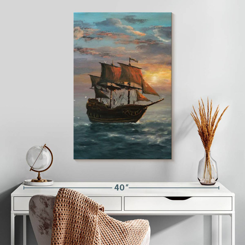Slave Ship, 30" H x 20" W