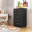 Armoire de rangement en bois à 7 tiroirs avec organisateur de sortie intégré pour la chambre à coucher, le salon et le bureau-130118496
