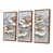 Toile avec cadre flottant brun