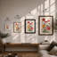 Flower Study Botanical - Framed Print-99377165-99377164