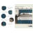 Aroz Upholstered Standard Bed-388699904-388700029