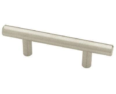 (5 Pack) 3 inch Builder's Program Steel Bar Pull Stainless Steel