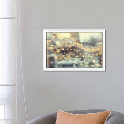 Holding onto Love 1 Piece Floater Frame Wall Art on Canvas