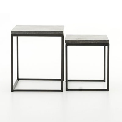 Silka Stone Top Nesting Tables