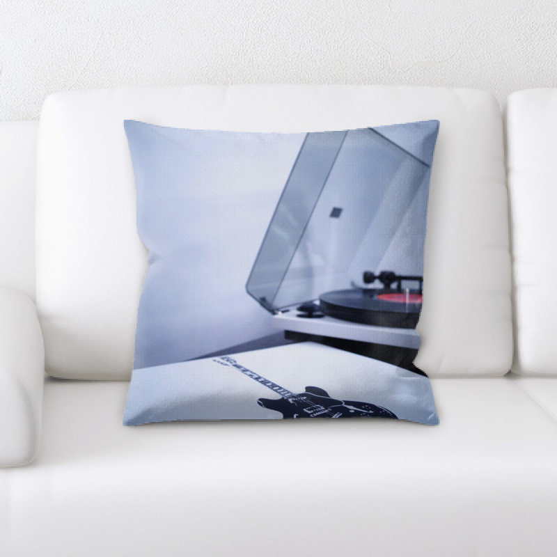 Microsuede Throw Pillow