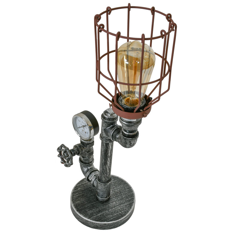 Lampe à pression en acier