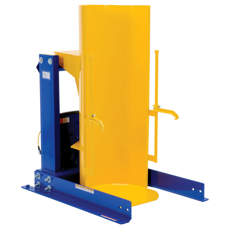 Stationary Hyd Drum Dumper, 60" H x 36" W x 61.5" D