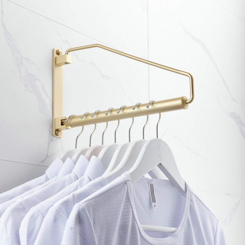 32cm Wall Mounted Clothes Rack