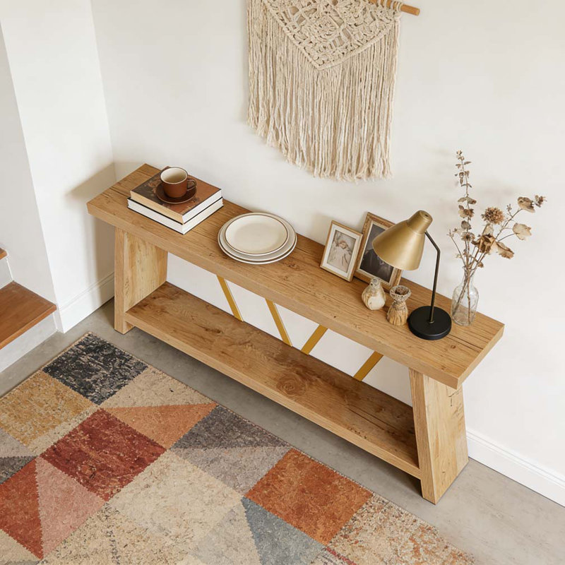 Sofa Table,Storage Console Table