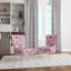 Chaise d'appoint rembourrée Pink Leopard Skin