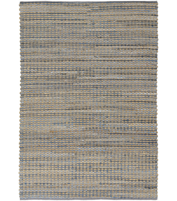 Edgecomb Cotton Abstract Indoor Rug, Rectangle 7'9" x 10'6"
