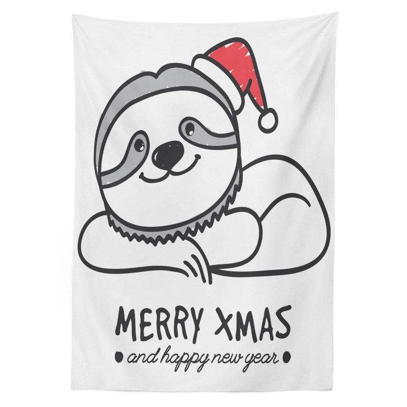 Sloth Tablecloth, 70" x 52"