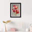 Crimson Silk Veins II Framed Graphic Art-17287990-246057368