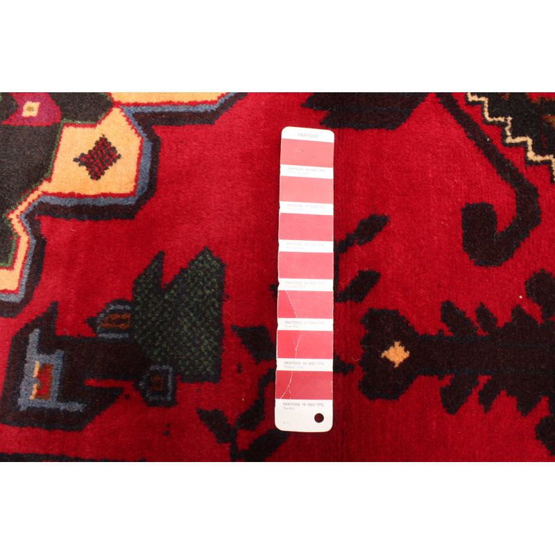 Teimani Red Rug 3'7" x 6'3"
