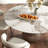 Solid Wood Pedestal Dining Table With Faux Marble For 4/6/8/10 Seats-759712010-760169685-749199780