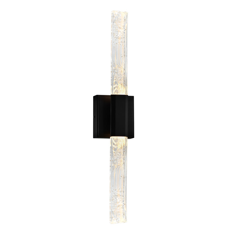 Fernada LED Vanity Light, Black