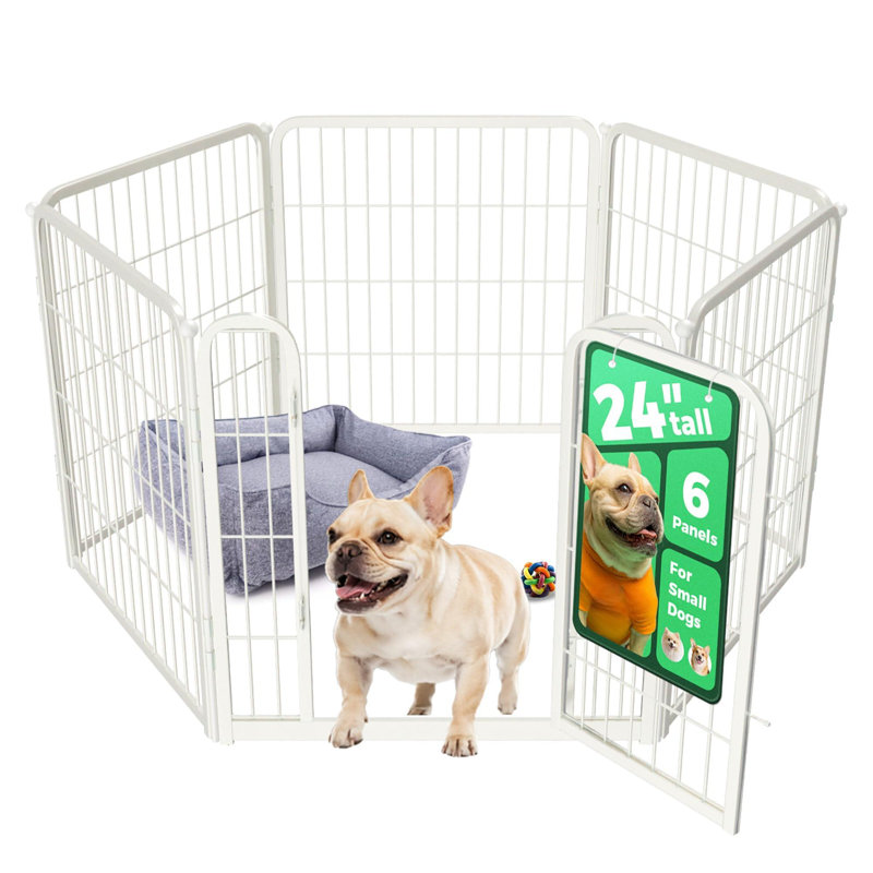 Parc pour chien Unleashed, Blanc