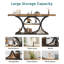 Console de canapé industrielle 62,99 po Juaria-703956112