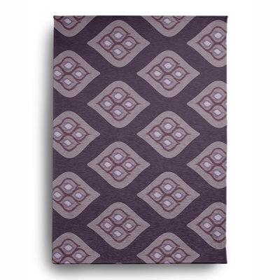 Chenille Geometric Indoor Rug