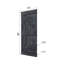 Panneau de bois massif peint avec trousse de quincaillerie d'installation-91343035-64705669