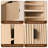 68'' Fluted TV Stand for TVs up to 75'', Modern Media Console with Storage and Adjustable Shelves-1019078051