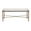 Table basse à plateau en verre 44 po Porter