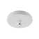 Aspen Creative 21510-12 Canopy Kit, 4-3/4"D with Hook, 7/16" Centre Hole, Matte Black, 2PK