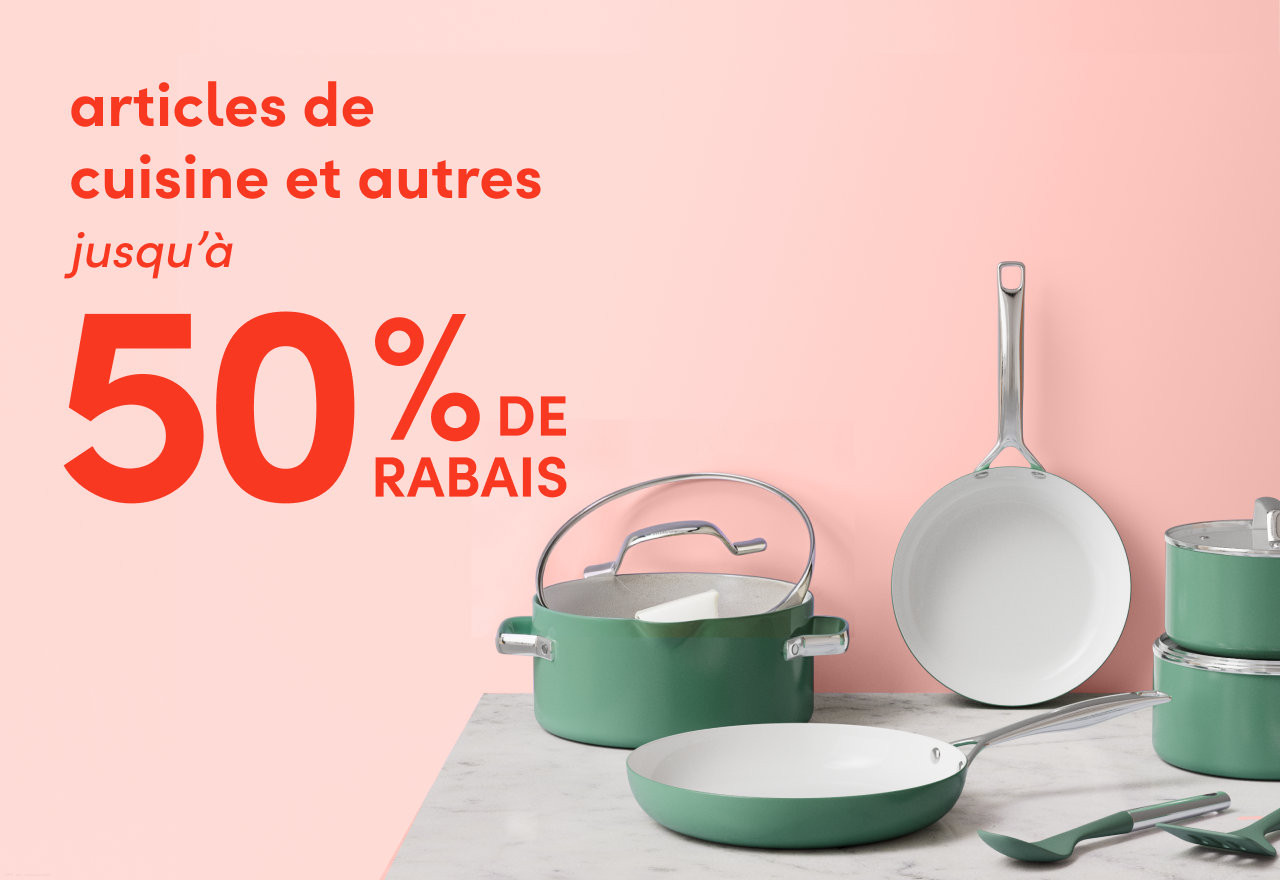 articles de cuisine et autres en solde
