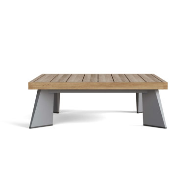 Outdoor Square Teak Side Table