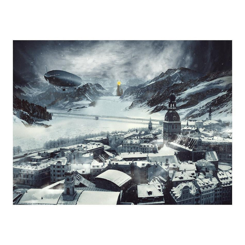 Davyan Wall Mural, 121" L x 157" W