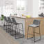 Tabouret de comptoir tapissier 24 po Madiera-919262308-919262311