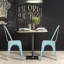 Ensemble de 4 chaises de salle à manger empilables Perdomo -486230893