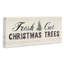 «Fresh Cut Christmas Trees», signe d'hiver rétro, art texturé par Danhui Nai-105741437-105741443