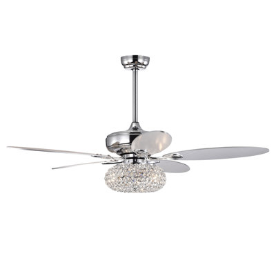 Dirtje 52'' Ceiling Fan with LED Lights