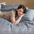 Premium 7-piece Bedding Set, Polyester Fabric, Woven Striped Design, Perfect For King Size Beds