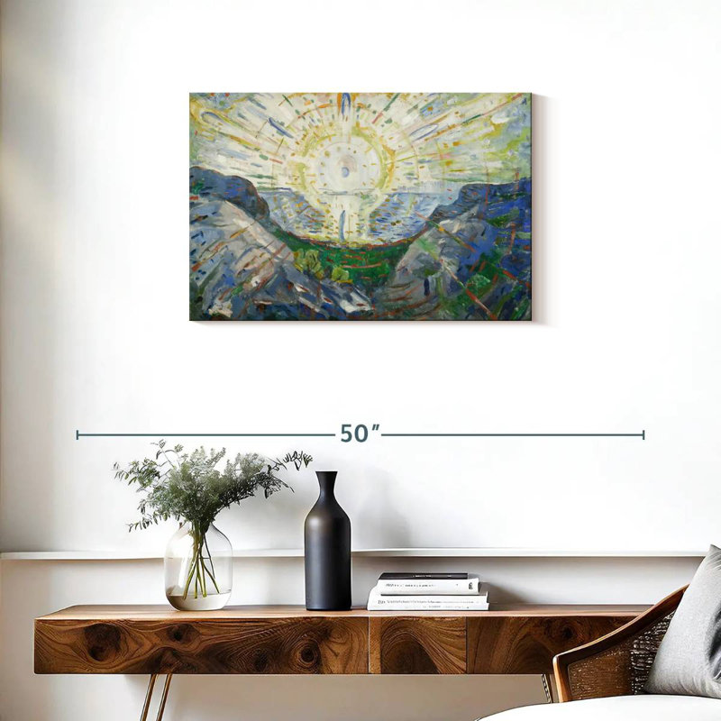 Avery le soleil 1912, H 20 po x l 30 po