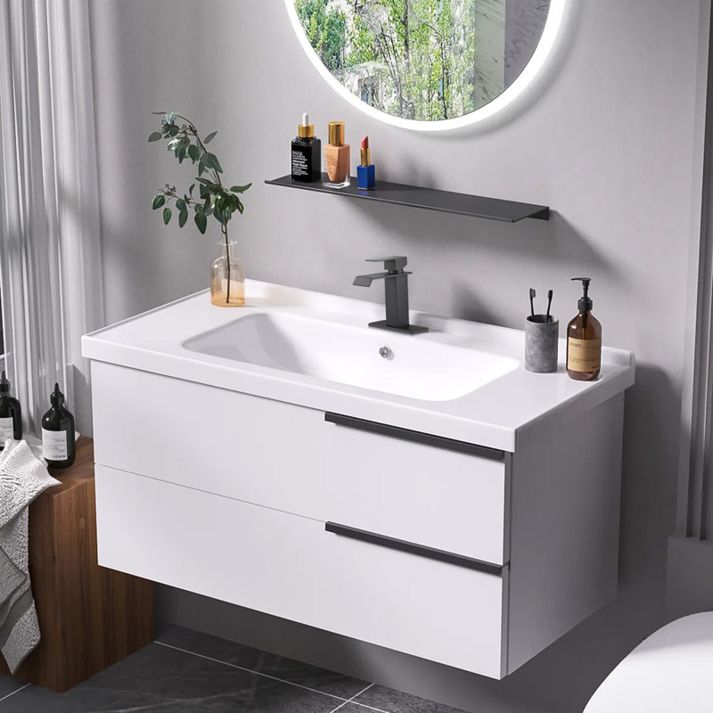 Single-Hole Single-handle Bathroom Faucet, Matte Black