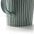 Meritage 4 Piece 16.5 Ounce Embossed Stoneware Mug Set in Matte Sage