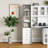 70.87" H Tall Bathroom Storage Cabinet With 1 Glass Door And 3 Drawer, Narrow Storage Unit, Floor Cabinet For Bathroom, Living Room, Entryway, Kitchen