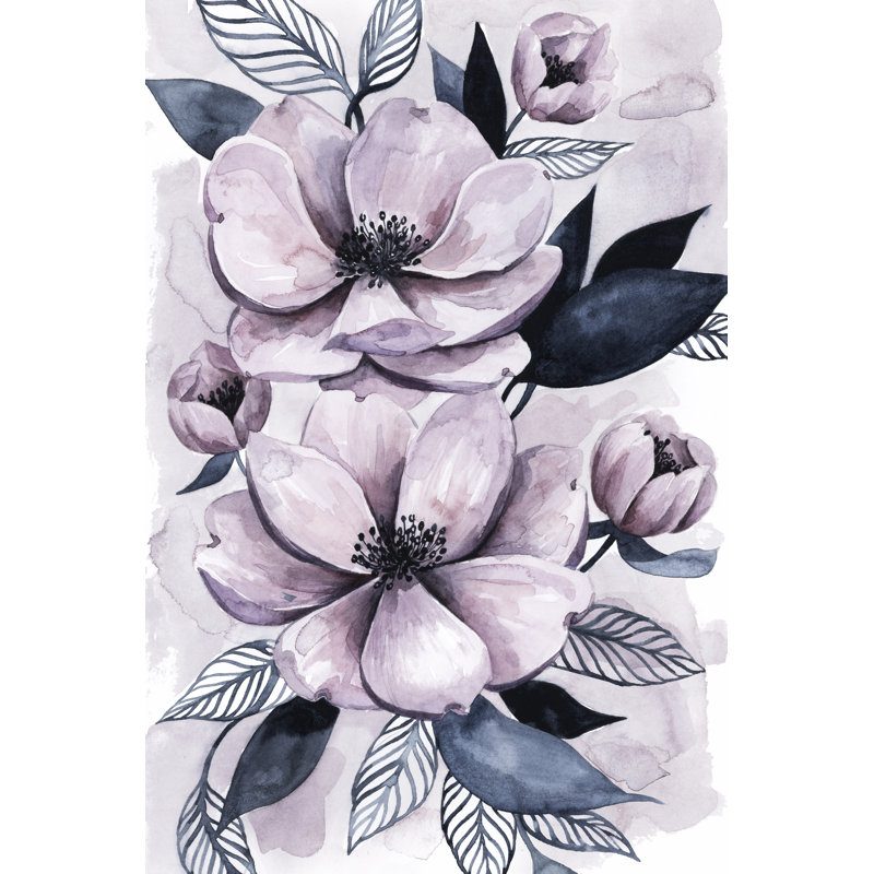 «Lavender Burst I» par Grace Popp, reproduction d'art sur toile, H 36 po x l 24 po x P 1,25 po, Toile tendue