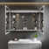 Cynethia Surface/Recessed Mount Medicine Cabinet with Mirror and 3 Adjustable Shelves, Rounded Edge, LED Lighting, Fog-free