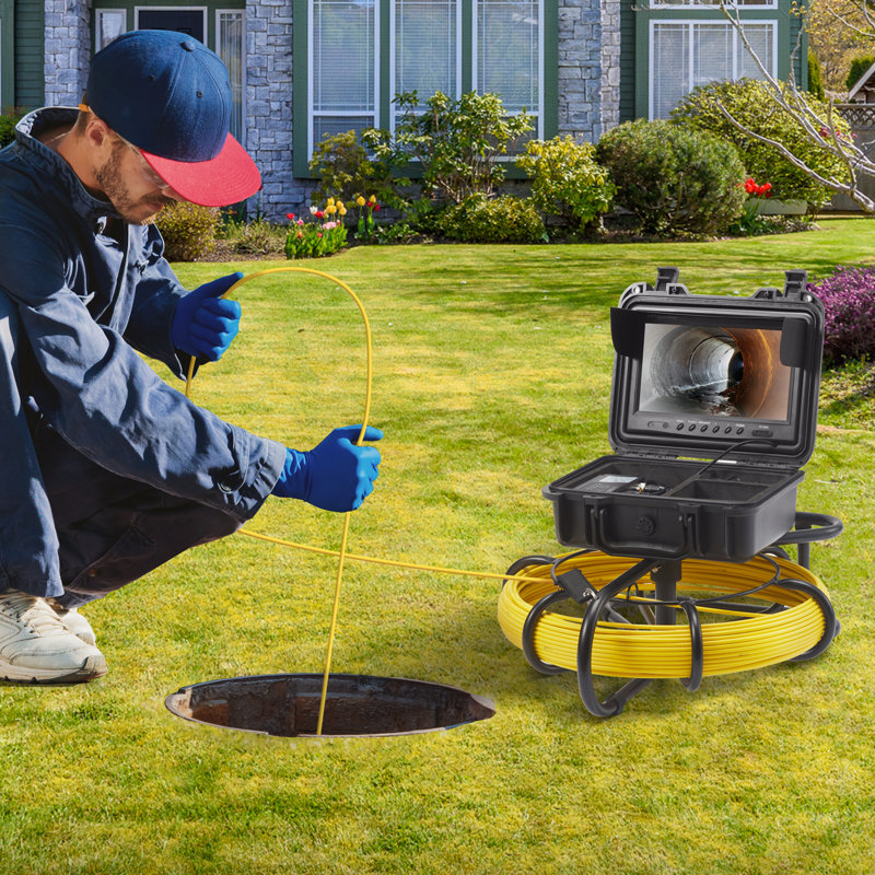 Caméra pour égouttement de canalisation 9 pi.