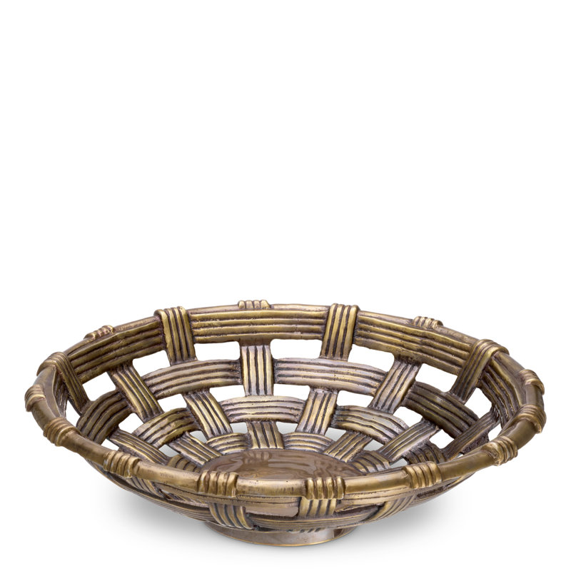 Bowl Arona Vintage Brass Finish