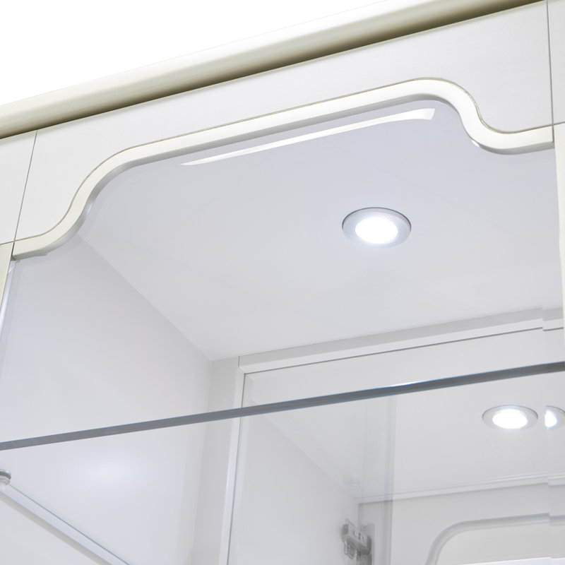 La Marisia Display Cabinet - Creamy Pearl