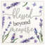 «Blessed Beyond Mesure», impression murale encadrée