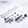Centerset 2-handle Bathroom Faucet with Drain Assembly